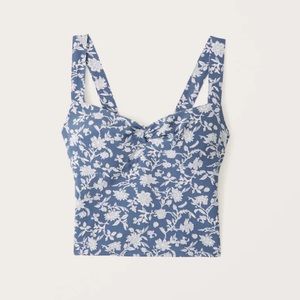 A&F Twist-Front Wide Strap Cami
